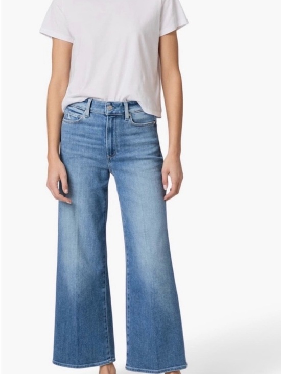 PAIGE Denim - PAIGE Anessa Wide-Leg High-Rise Jeans